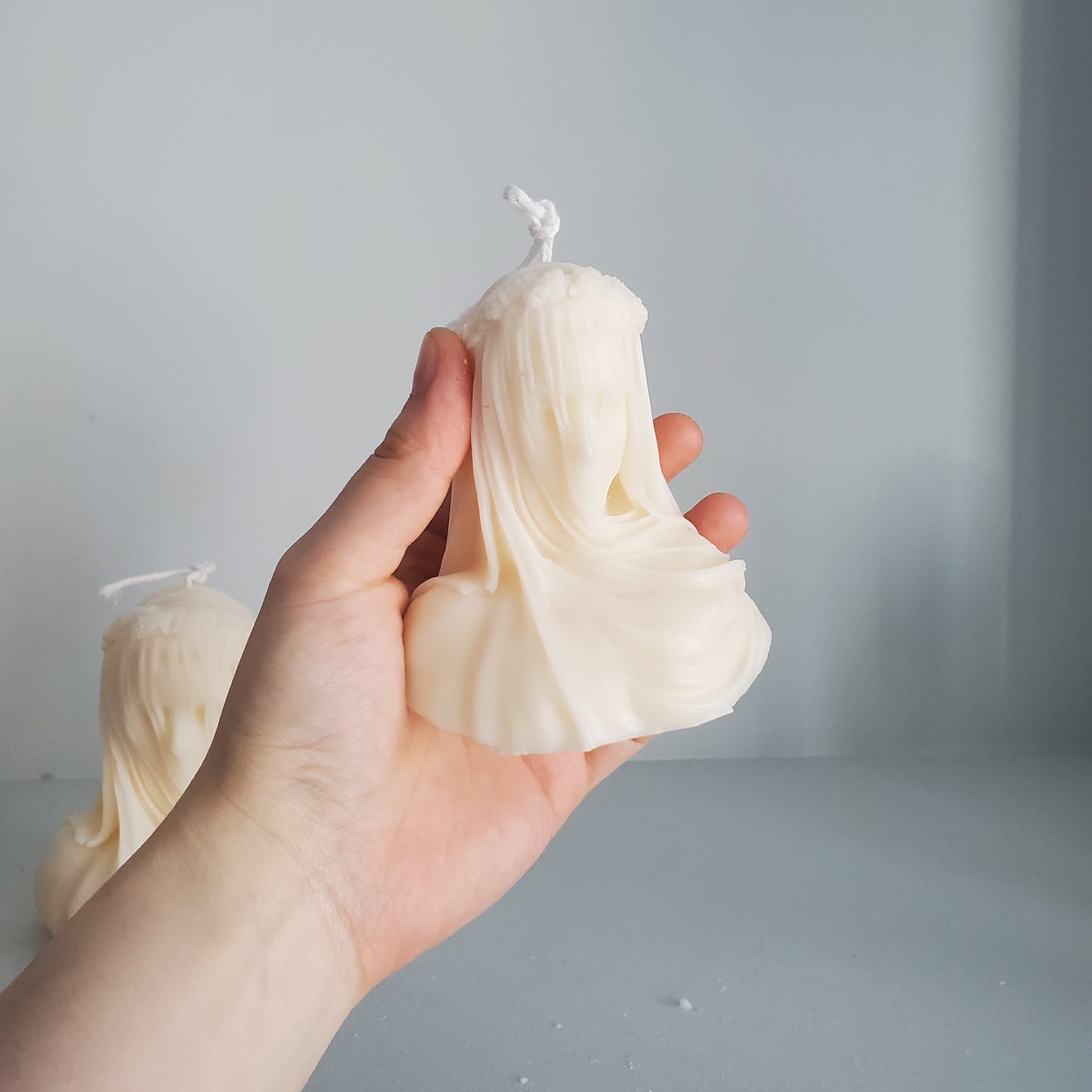 Veiled lady candle