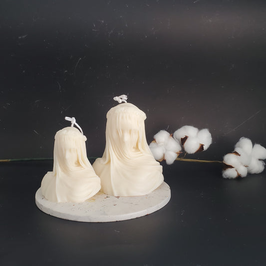 soy wax candle, goddess candle, Christmas gift, aesthetic room decor, shaped candle, scented candle