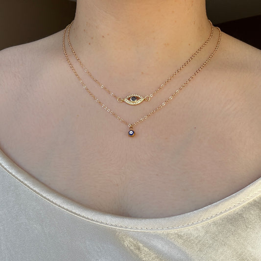 Evil eye necklace