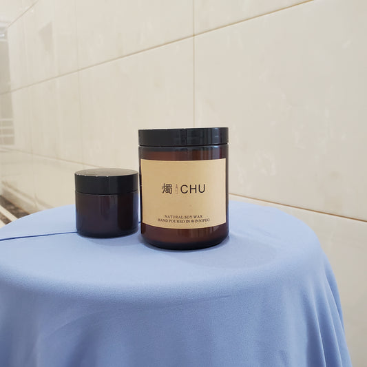 Chu, wood wick candle - the best wishes