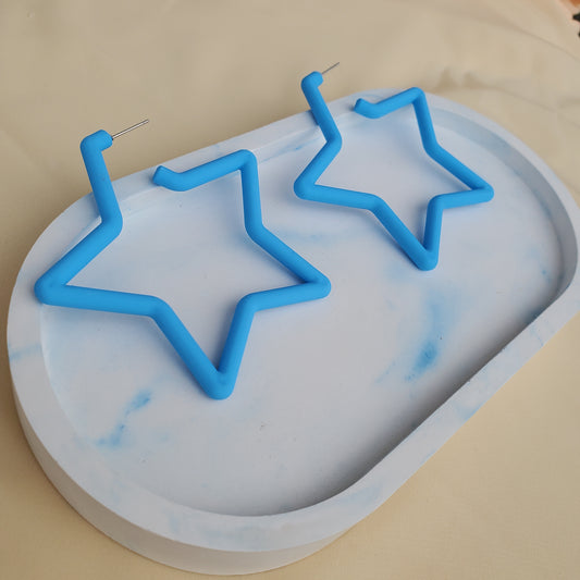 Colorful Star earrings