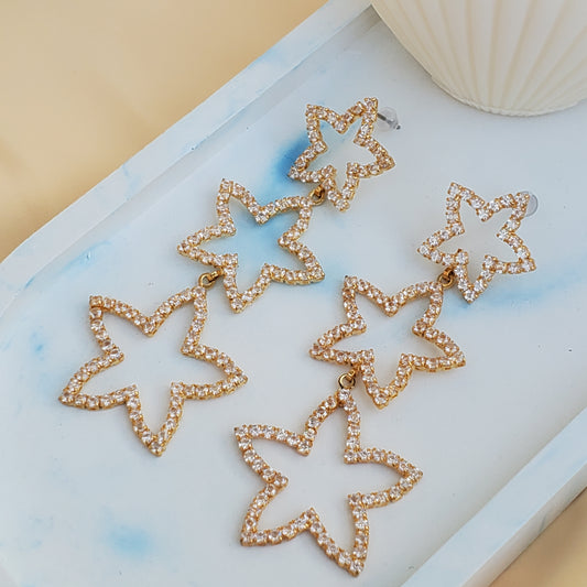 Bling-bling Stars earrings