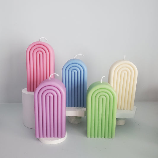 Rainbow, arch candle