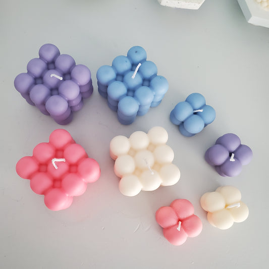 New* bubble candle