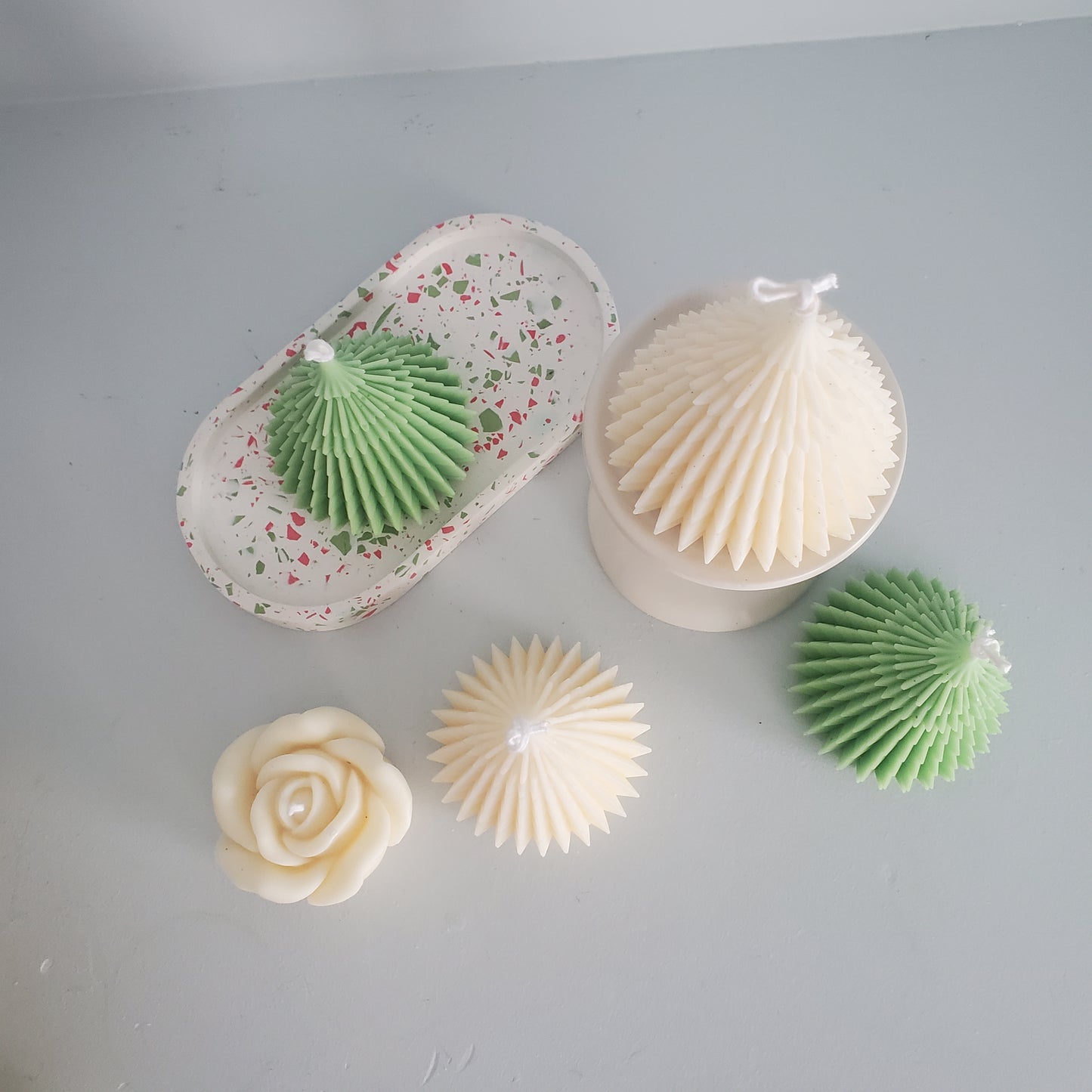 Christmas tree candle