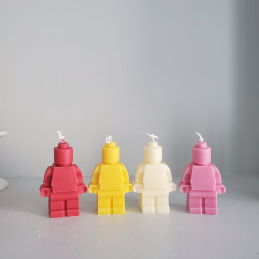 Lego man candle