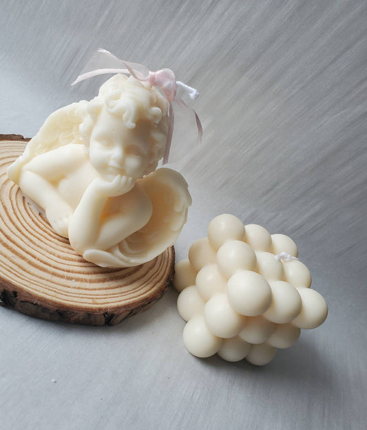 Cherub candle