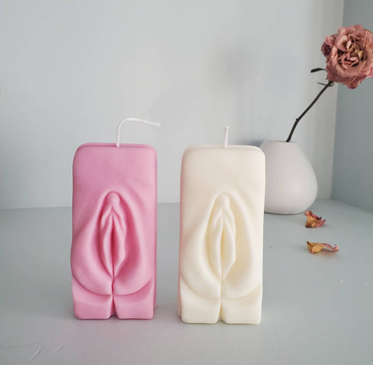 Vagina Candle - Yoni Vulva Candle - pussy shape candle
