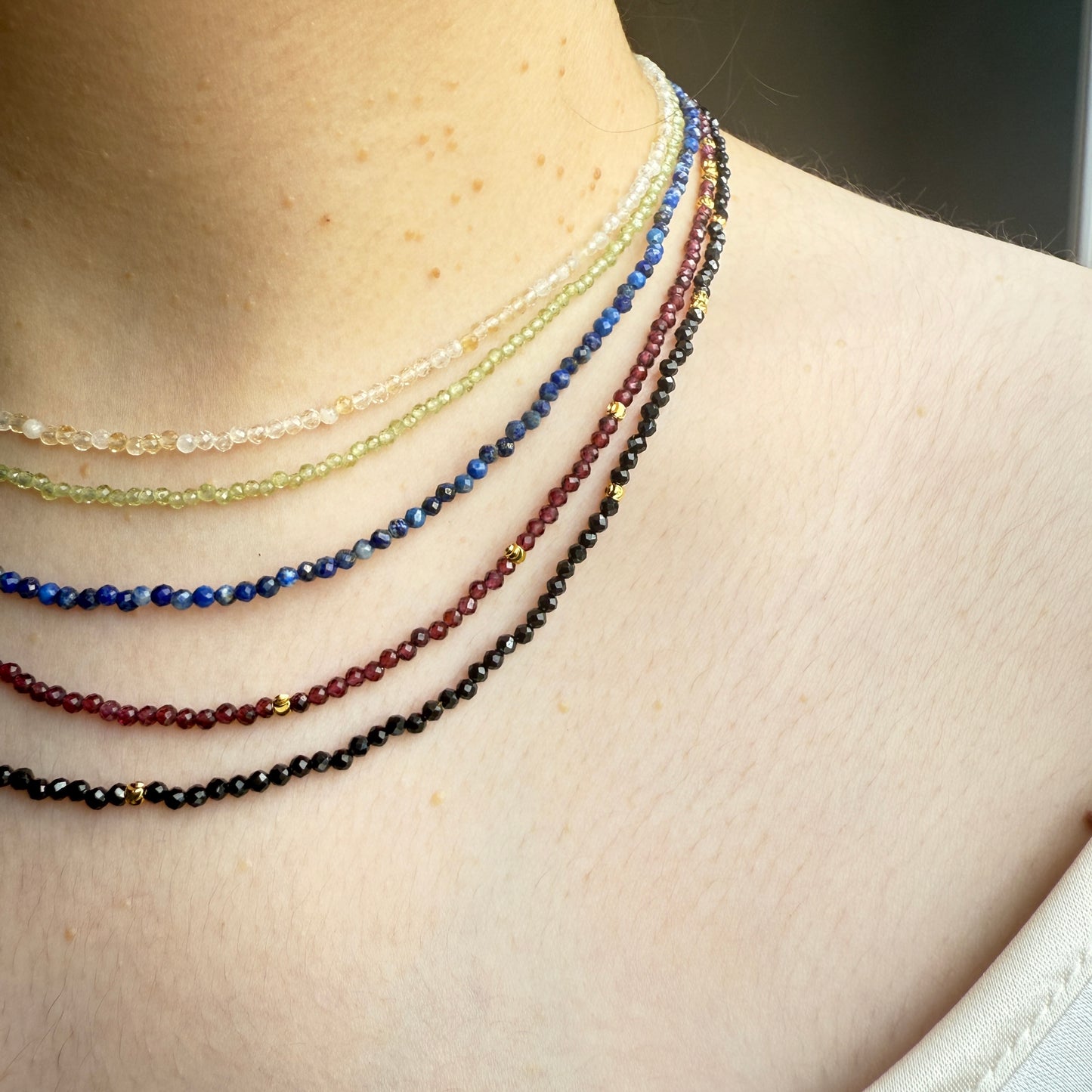 Gemstone Beaded necklace