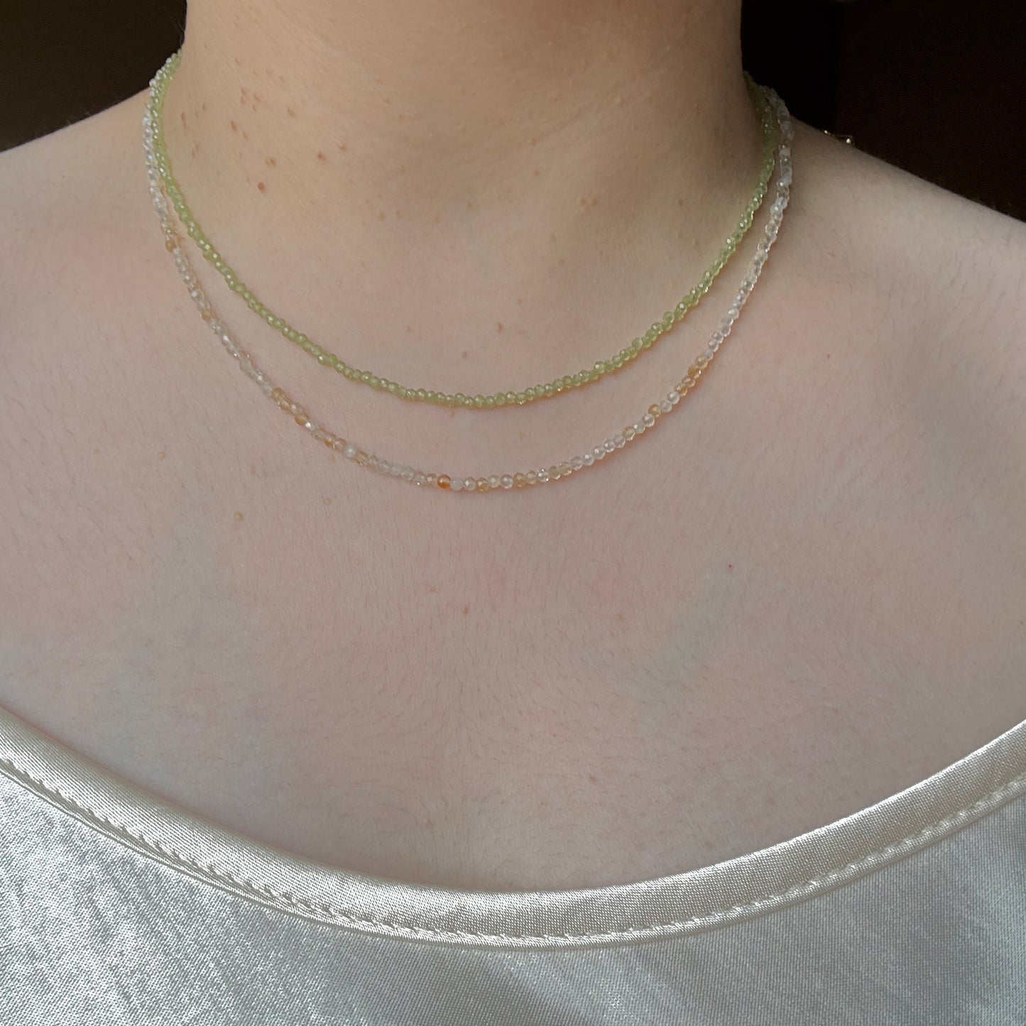 Gemstone Beaded necklace