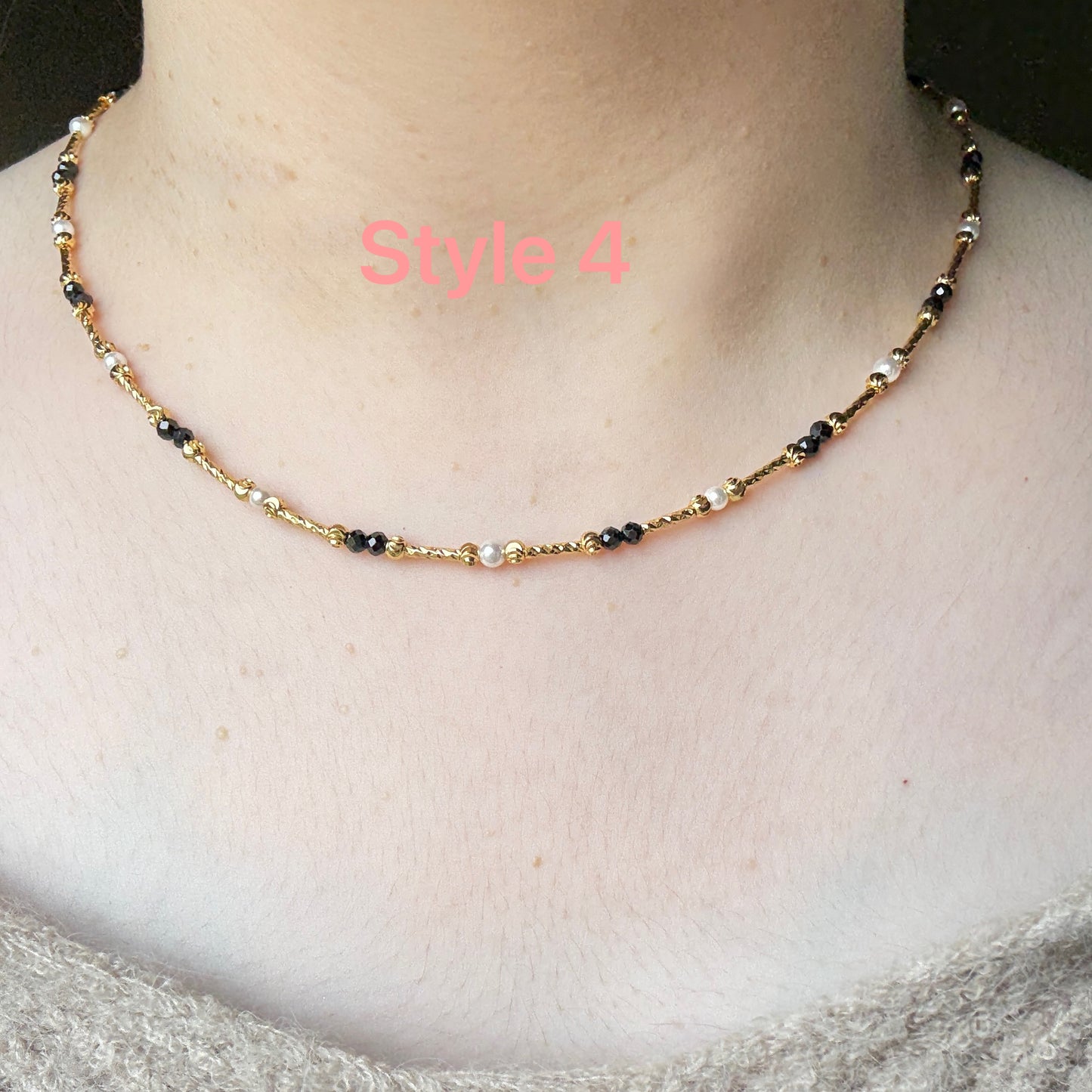 Black Spinel necklace