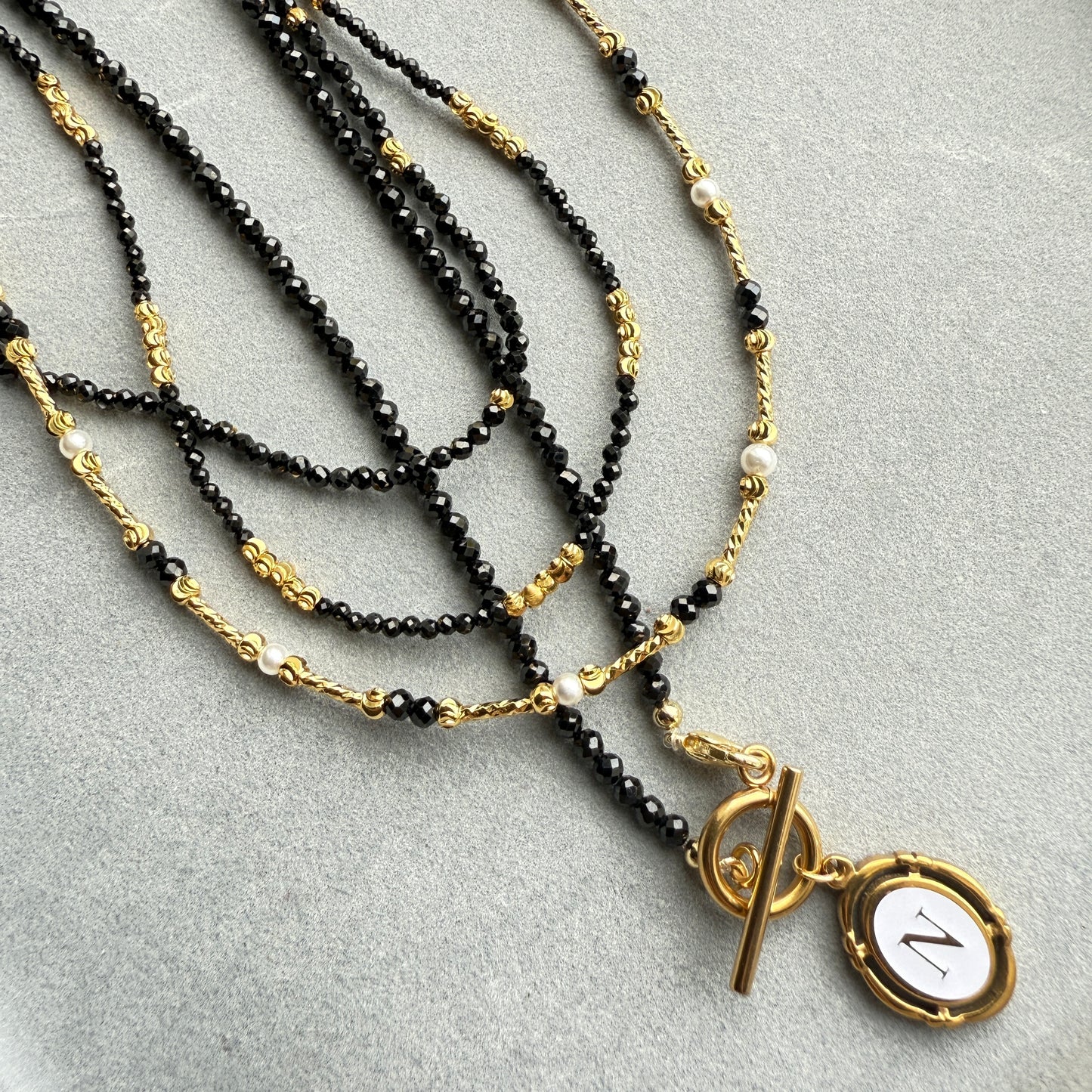 Black Spinel necklace