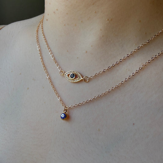 Evil eye necklace