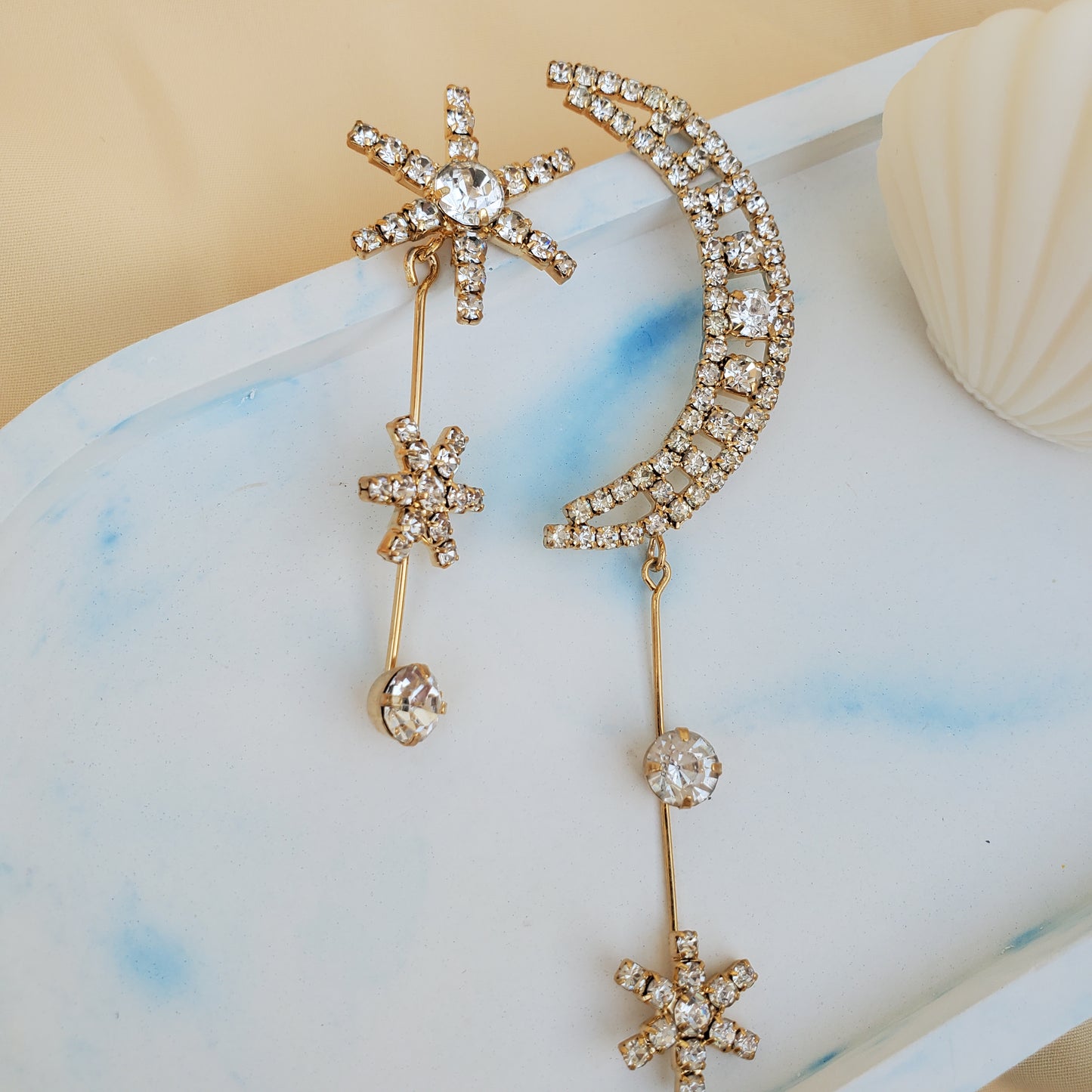 Sun & Moon earrings