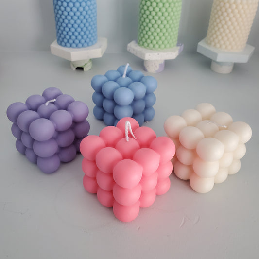 New* bubble candle
