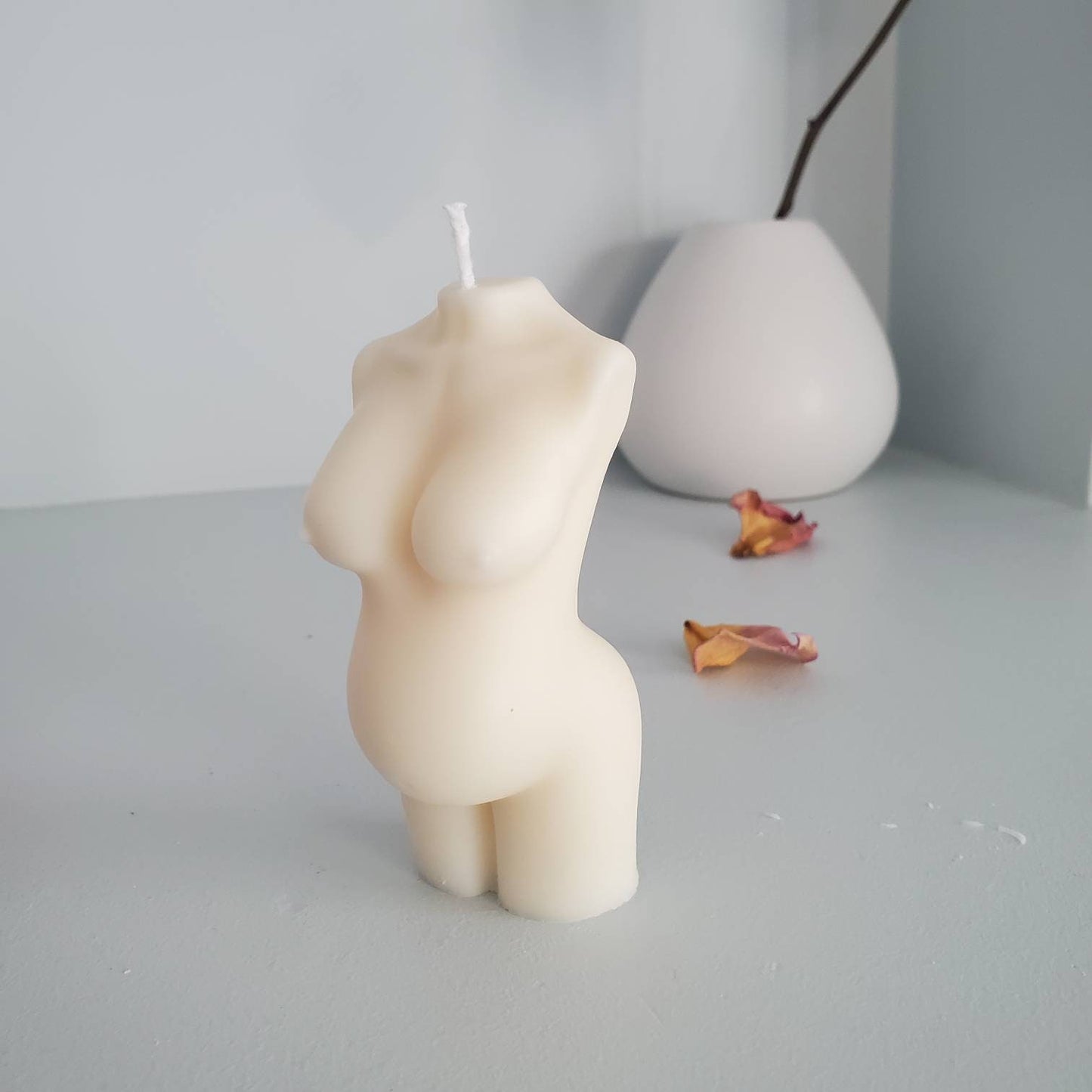 Pregnant Female Body Candle